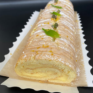 Our Lemon Cake Roll is a delicious, lemony sponge cake filled with a sweet yellow cream, it is fluffy, moist, refreshing and so delicious. This gorgeous, tasty cake roll is the perfect dessert to finish any big meal or just to share in a party to impress your family and friends. 