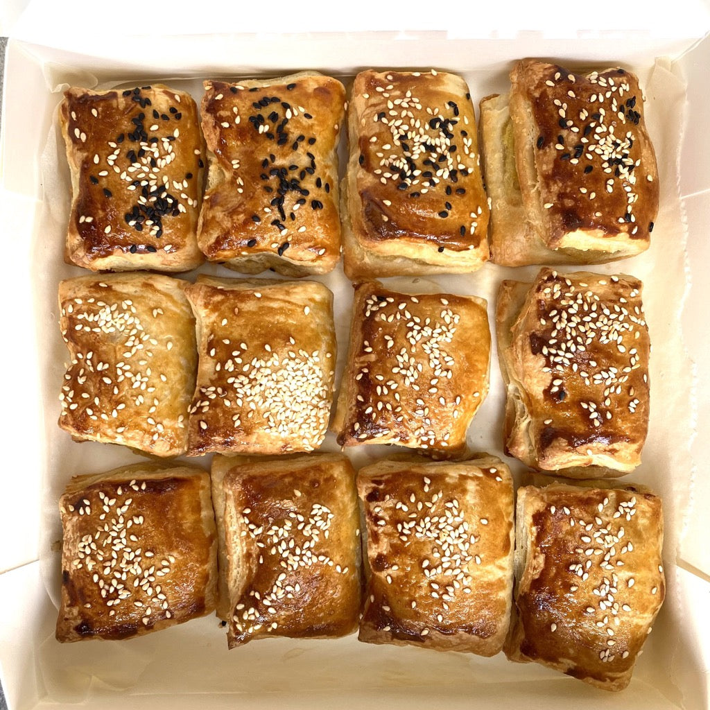 Image of Yasmin Bakery & Catering fresh and delicious potato filled Bourekas a baked pastry full of flavours.